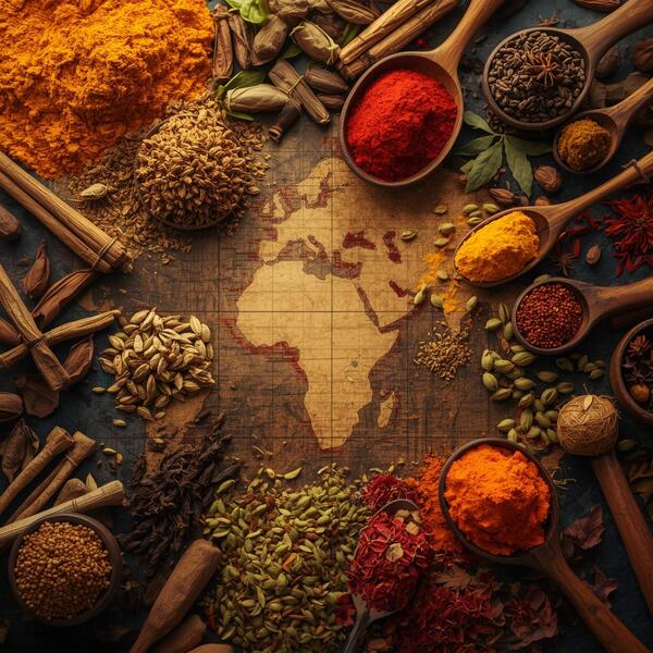 The Global Journey of Indian Spices